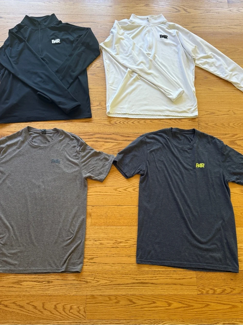Men’s Medium Athletic Performance Shirts & Quarter Zip Bundle - Picture 1 of 5